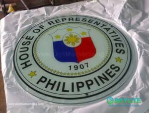 UV Printed on Glass Sign Maker Philippines