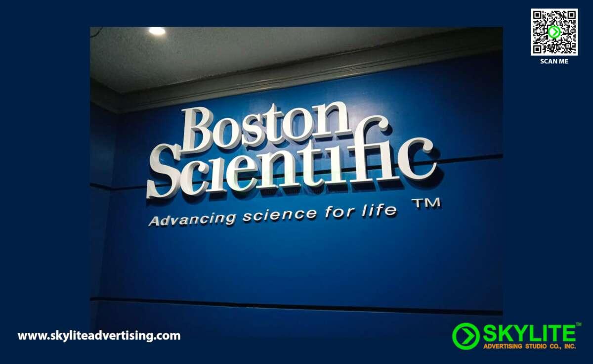boston scientific company lobby sign 1