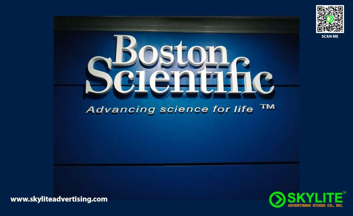 boston scientific company lobby sign 4