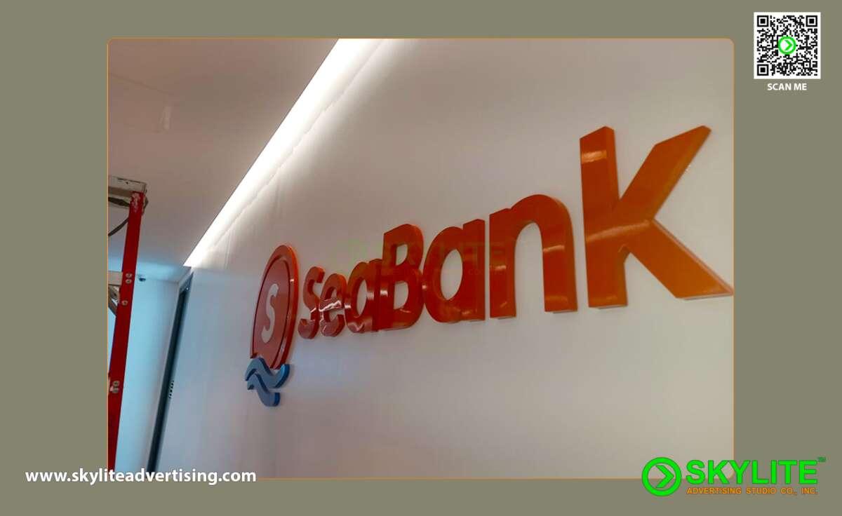 seabank custom company lobby sign 3