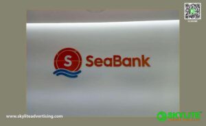 seabank custom company lobby sign 5