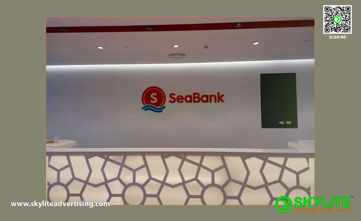 seabank custom company lobby sign 6