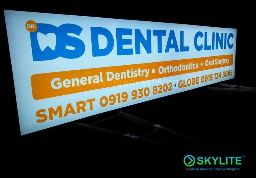 dr dentist panaflex xtand banner frosted sticker indoor logo signage 03 1 1024x714 1