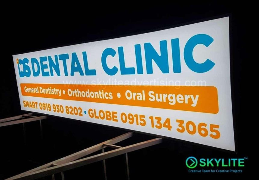 dr dentist panaflex xtand banner frosted sticker indoor logo signage 05 1024x714 1